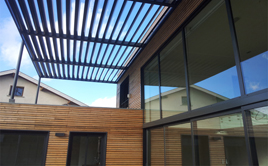 Maison ossature bois à Caudéran Bordeaux – projet architecte Stéphane Chargy