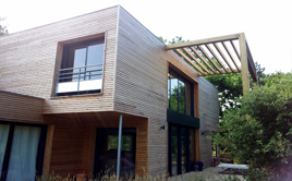 Maison ossature bois à Soulac-sur-Mer – architecte Bordeaux Chargy