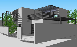 Projet maison individuelle au Bouscat – architecte Bordeaux Chargy